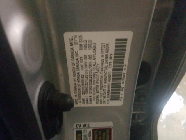 Photo 9 VIN: 2HKRM4H37EH695511 - HONDA CR-V LX 