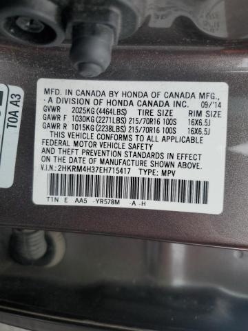 Photo 11 VIN: 2HKRM4H37EH715417 - HONDA CRV 