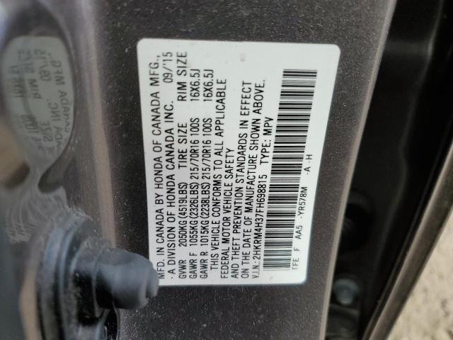 Photo 12 VIN: 2HKRM4H37FH698815 - HONDA CRV 