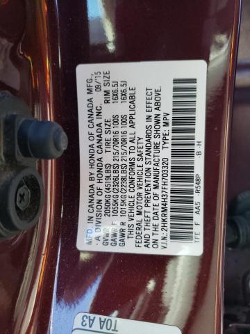 Photo 12 VIN: 2HKRM4H37FH703320 - HONDA CR-V LX 