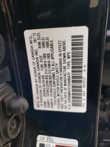 Photo 13 VIN: 2HKRM4H37GH686472 - HONDA CRV 