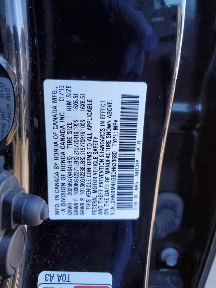 Photo 11 VIN: 2HKRM4H38DH633680 - HONDA CR-V 