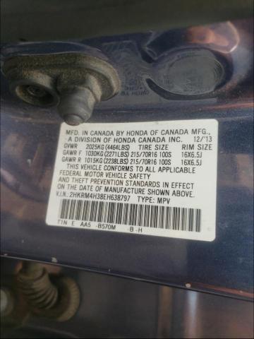 Photo 9 VIN: 2HKRM4H38EH638797 - HONDA CR-V LX 