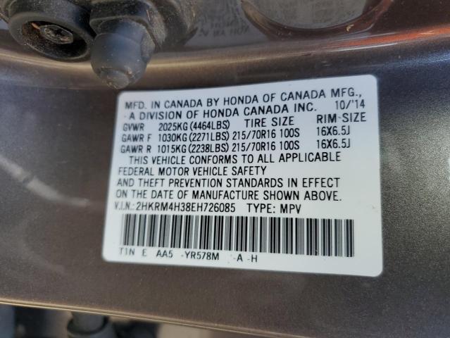 Photo 9 VIN: 2HKRM4H38EH726085 - HONDA CR-V LX 