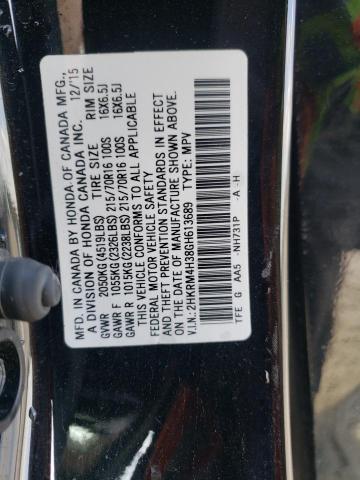 Photo 9 VIN: 2HKRM4H38GH613689 - HONDA CR-V LX 