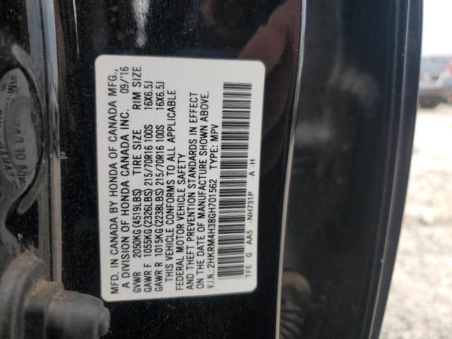 Photo 12 VIN: 2HKRM4H38GH701562 - HONDA CR-V LX 