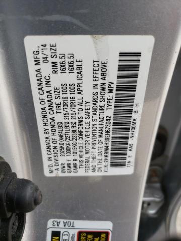 Photo 12 VIN: 2HKRM4H39EH673042 - HONDA CRV 