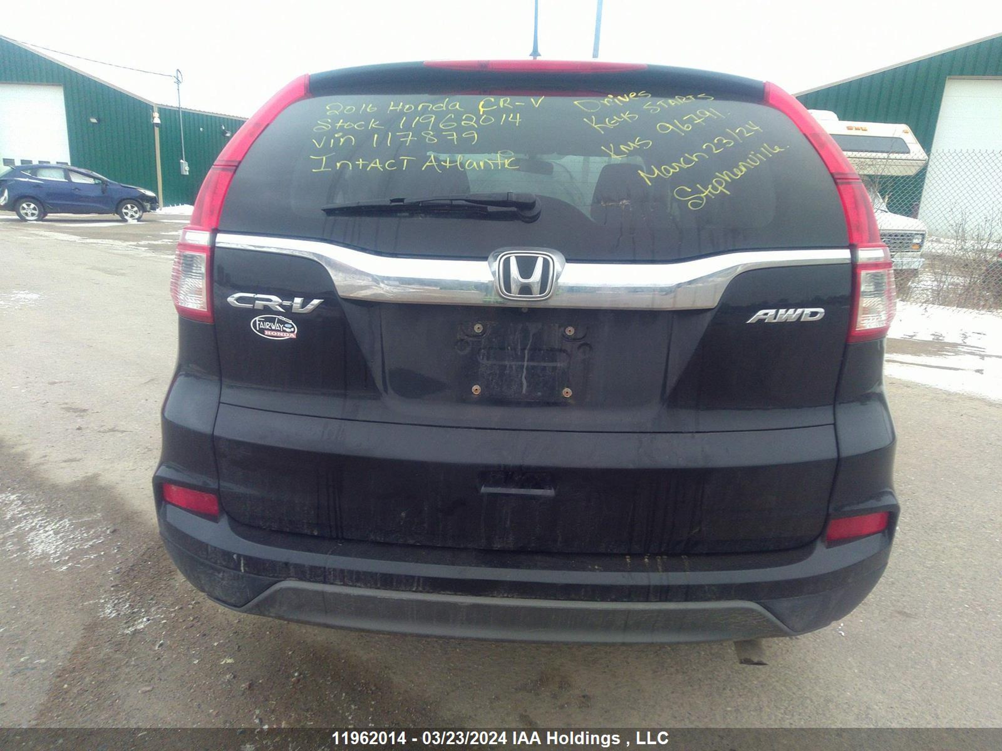 Photo 16 VIN: 2HKRM4H39GH117879 - HONDA CR-V 