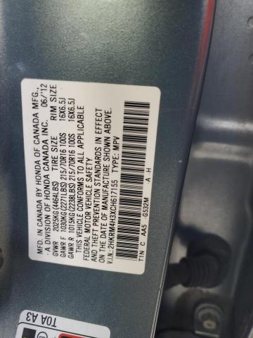 Photo 13 VIN: 2HKRM4H3XCH617155 - HONDA CRV 