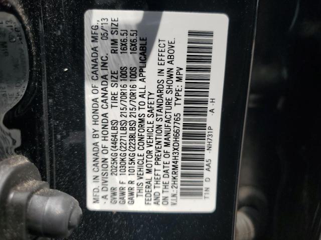 Photo 12 VIN: 2HKRM4H3XDH667765 - HONDA CRV 