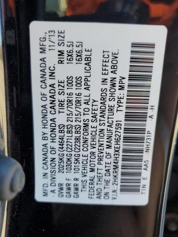 Photo 13 VIN: 2HKRM4H3XEH627591 - HONDA CR-V LX 