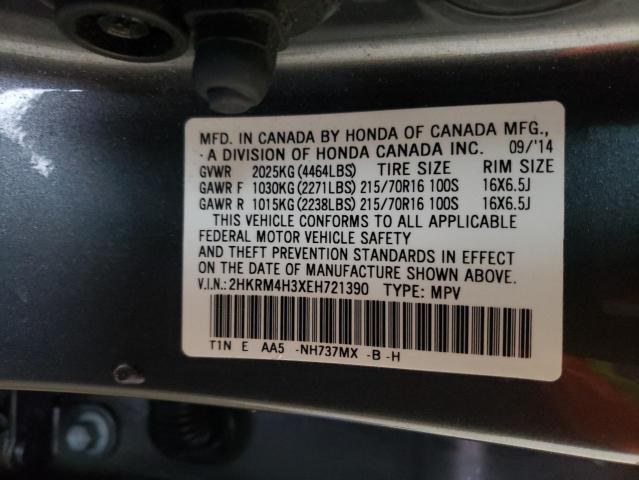 Photo 9 VIN: 2HKRM4H3XEH721390 - HONDA CR-V 