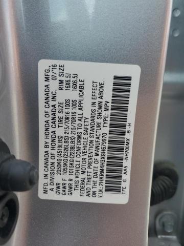 Photo 11 VIN: 2HKRM4H3XGH679970 - HONDA CRV 