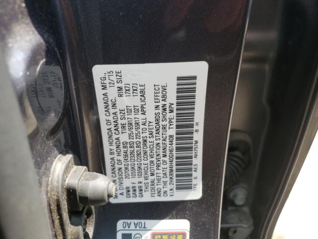 Photo 9 VIN: 2HKRM4H40GH614408 - HONDA CR-V SE 