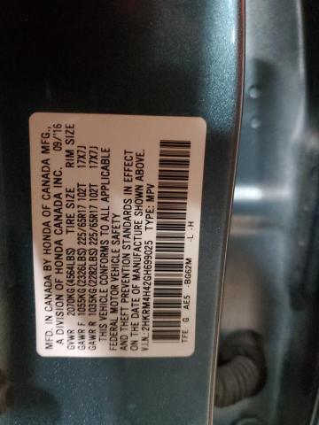 Photo 12 VIN: 2HKRM4H42GH699025 - HONDA CR-V SE 