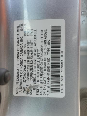 Photo 12 VIN: 2HKRM4H45GH714150 - HONDA CRV 