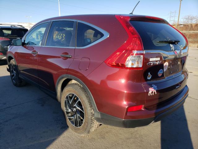 Photo 2 VIN: 2HKRM4H49GH695019 - HONDA CR-V SE 