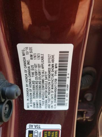 Photo 12 VIN: 2HKRM4H49GH715768 - HONDA CRV 