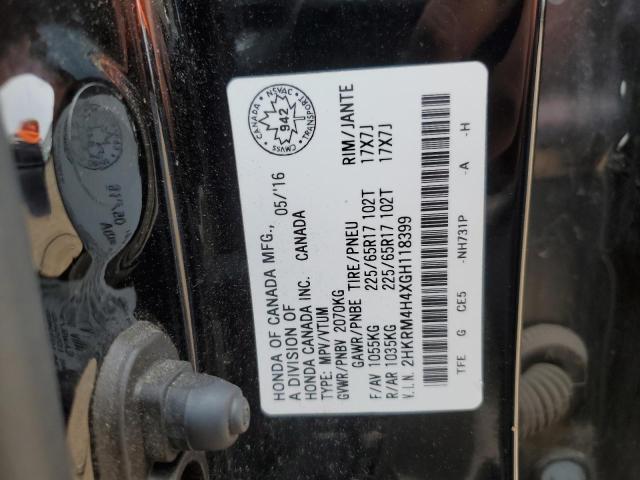 Photo 13 VIN: 2HKRM4H4XGH118399 - HONDA CR-V SE 