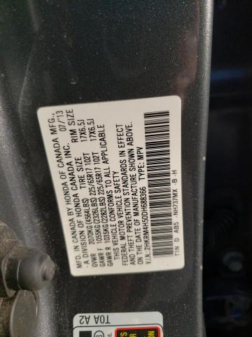 Photo 11 VIN: 2HKRM4H50DH688366 - HONDA CRV 