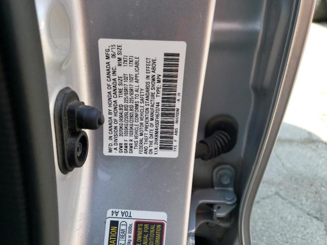 Photo 12 VIN: 2HKRM4H50FH670744 - HONDA CR-V EX 