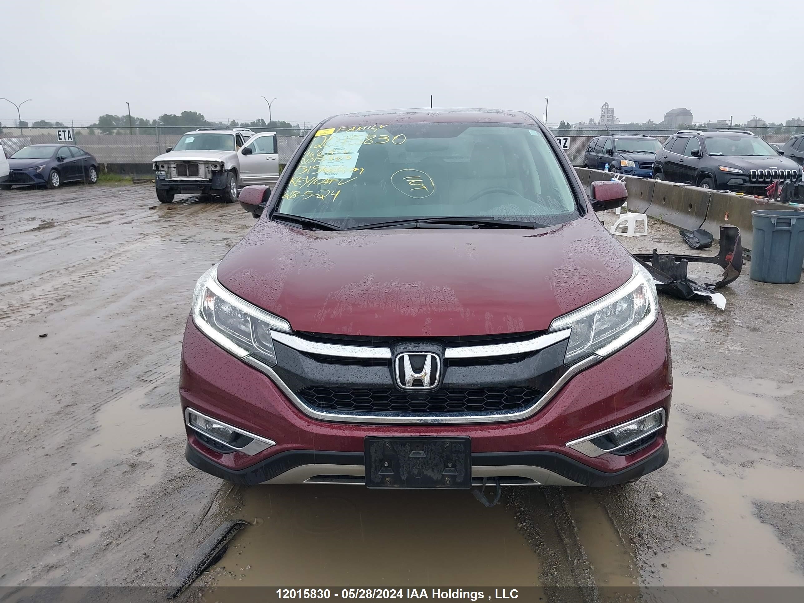 Photo 12 VIN: 2HKRM4H50GH131106 - HONDA CR-V 