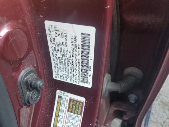 Photo 11 VIN: 2HKRM4H50GH604566 - HONDA CR-V EX 