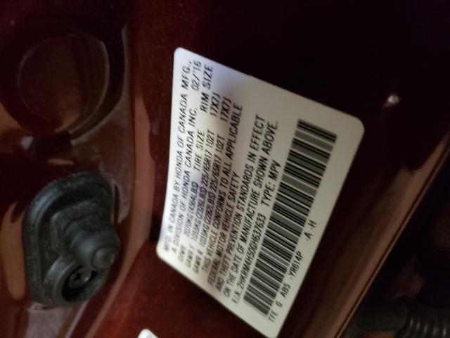 Photo 9 VIN: 2HKRM4H50GH637633 - HONDA CR-V EX 