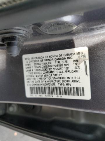 Photo 12 VIN: 2HKRM4H50GH725078 - HONDA CRV 