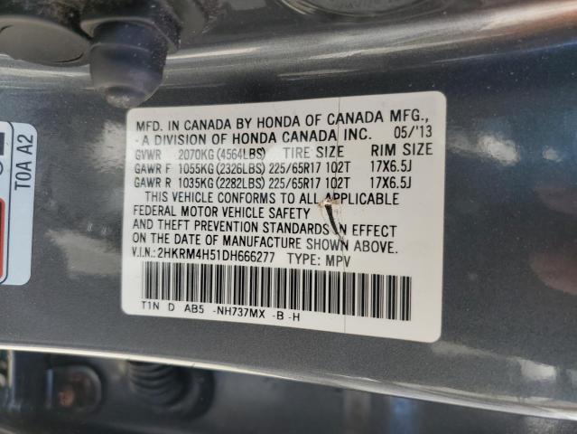 Photo 12 VIN: 2HKRM4H51DH666277 - HONDA CR-V EX 