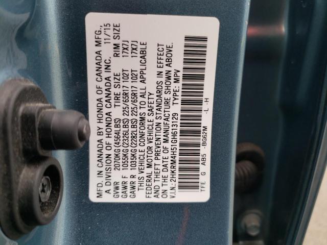 Photo 12 VIN: 2HKRM4H51GH613129 - HONDA CR-V EX 