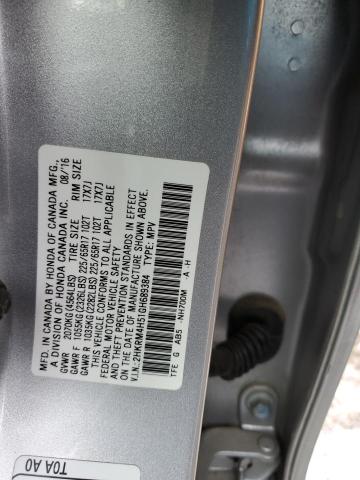 Photo 12 VIN: 2HKRM4H51GH689384 - HONDA CRV 