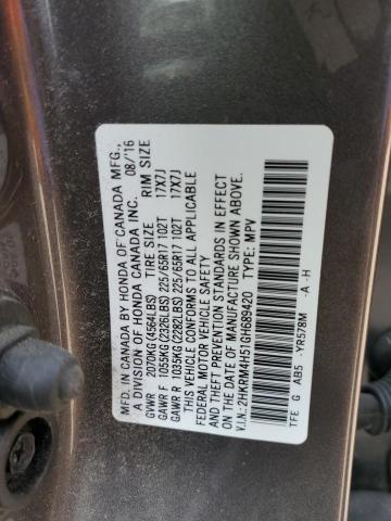 Photo 13 VIN: 2HKRM4H51GH689420 - HONDA CR-V EX 