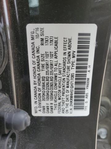 Photo 11 VIN: 2HKRM4H51GH717085 - HONDA CRV 