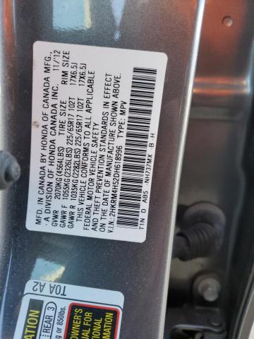 Photo 11 VIN: 2HKRM4H52DH618996 - HONDA CR-V EX 