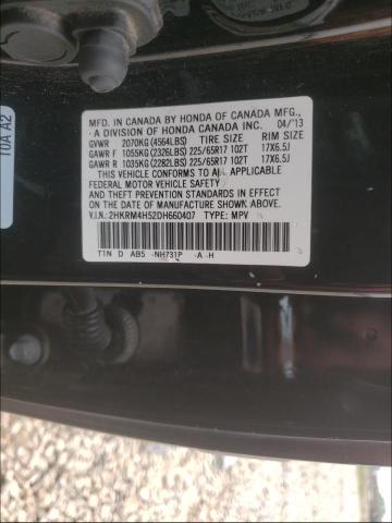 Photo 9 VIN: 2HKRM4H52DH660407 - HONDA CR-V EX 