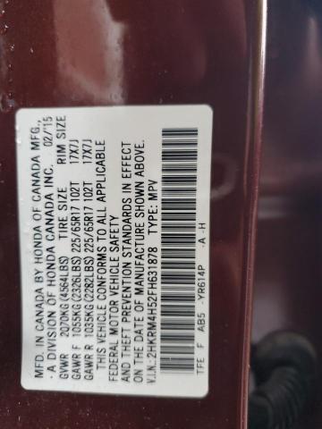 Photo 12 VIN: 2HKRM4H52FH631878 - HONDA CRV 