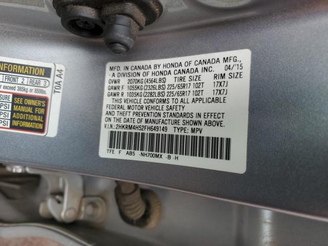 Photo 11 VIN: 2HKRM4H52FH649149 - HONDA CRV 