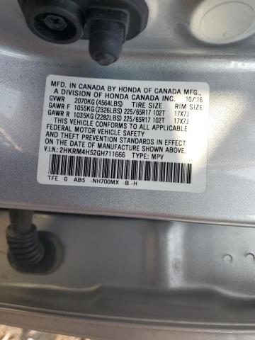 Photo 12 VIN: 2HKRM4H52GH711666 - HONDA CR-V EX 