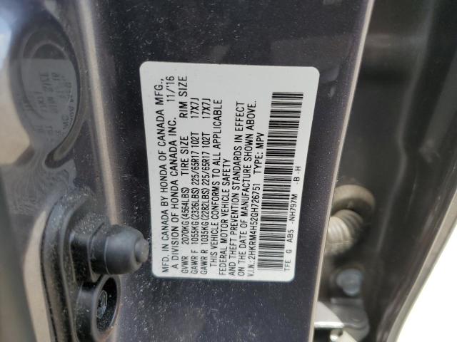 Photo 12 VIN: 2HKRM4H52GH726751 - HONDA CR-V EX 