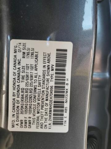 Photo 12 VIN: 2HKRM4H53EH704996 - HONDA CRV 