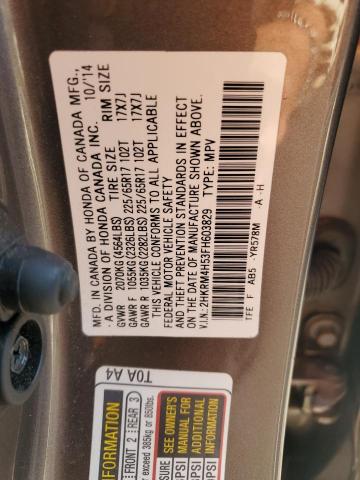 Photo 12 VIN: 2HKRM4H53FH603829 - HONDA CRV 