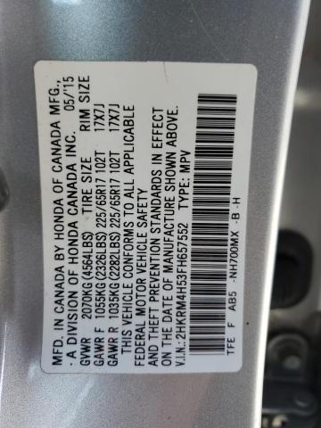 Photo 12 VIN: 2HKRM4H53FH657552 - HONDA CRV 