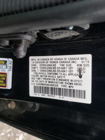 Photo 9 VIN: 2HKRM4H54EH642329 - HONDA CR-V EX 