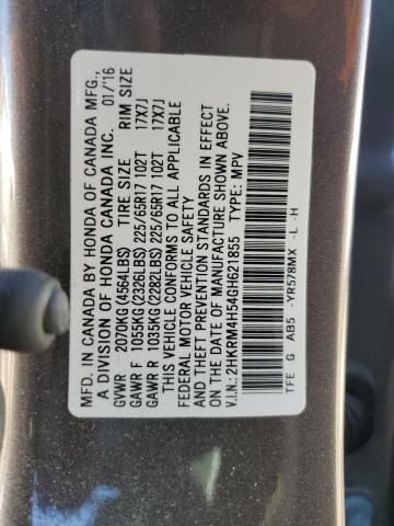 Photo 12 VIN: 2HKRM4H54GH621855 - HONDA CR-V EX 