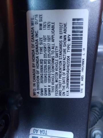 Photo 11 VIN: 2HKRM4H54GH622004 - HONDA CRV 