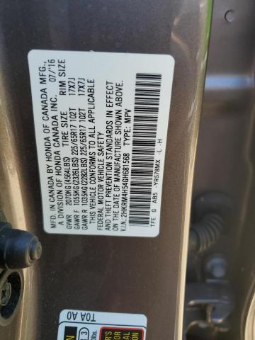 Photo 11 VIN: 2HKRM4H54GH681568 - HONDA CR-V EX 