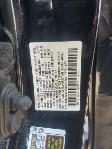 Photo 12 VIN: 2HKRM4H55DH601884 - HONDA CR-V EX 