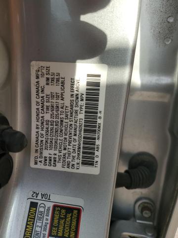 Photo 12 VIN: 2HKRM4H55DH609273 - HONDA CR-V EX 