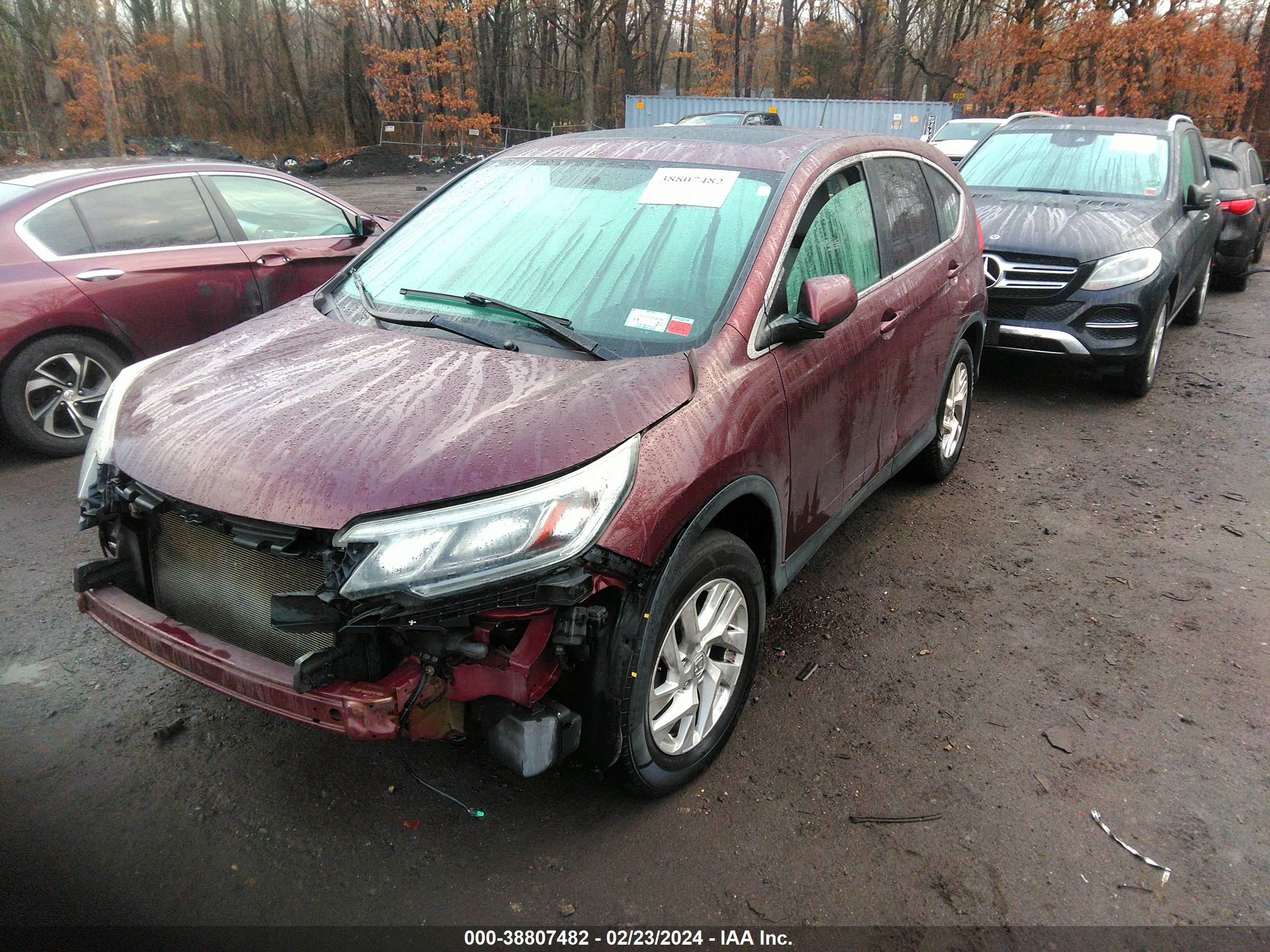 Photo 1 VIN: 2HKRM4H55FH666852 - HONDA CR-V 